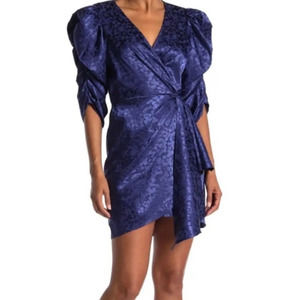 NWT Ronny Kobo Amara Dress in Medieval‎ Blue Size Medium